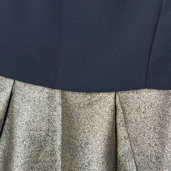 Esprit Gold and Black Dress - Picture 3 of 5